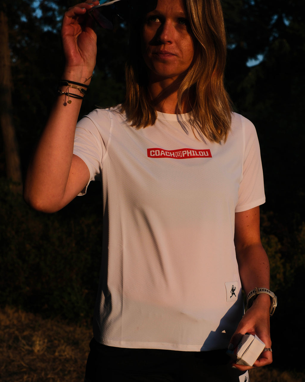 T-SHIRT FEMME BLANC